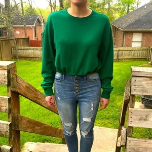 cut front crop hoodie forever 21